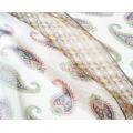 Rom Journal of Kidney Bean Mode Farbe Seide Chiffon Stoff dünne Schal Kleid DIY Schneider Stoff